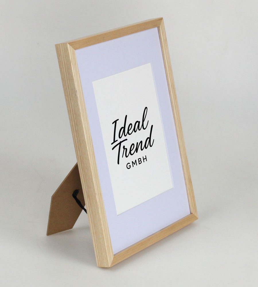 IDEAL TREND Bilderrahmen Bilderrahmen Massivholz Eiche günstig online kaufen