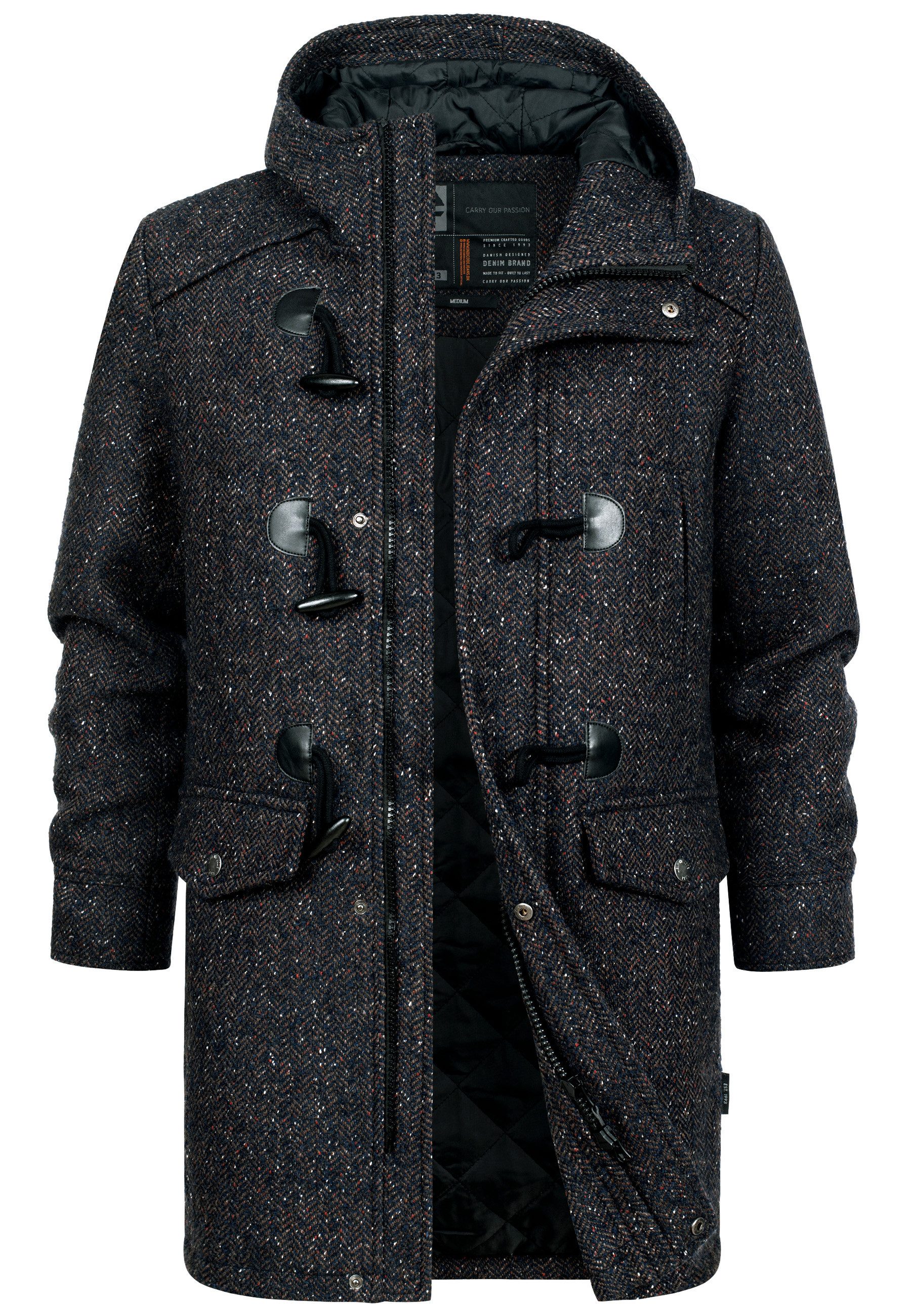 Indicode Dufflecoat Herren Liam Mantel Winter Herrenmantel günstig online kaufen