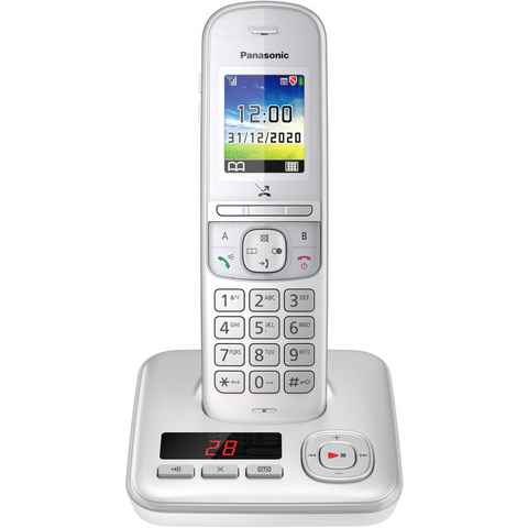 Panasonic KX-TGH720 Schnurloses DECT-Telefon (Mobilteile: 1, mit Anrufbeantworter)