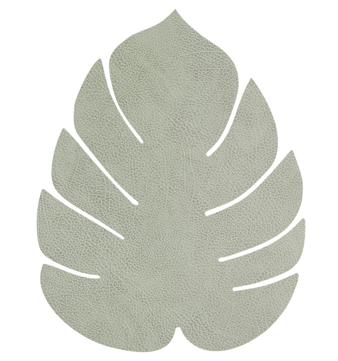 Platzset HIPPO Tischset Monstera Leaf S olive green 26x22