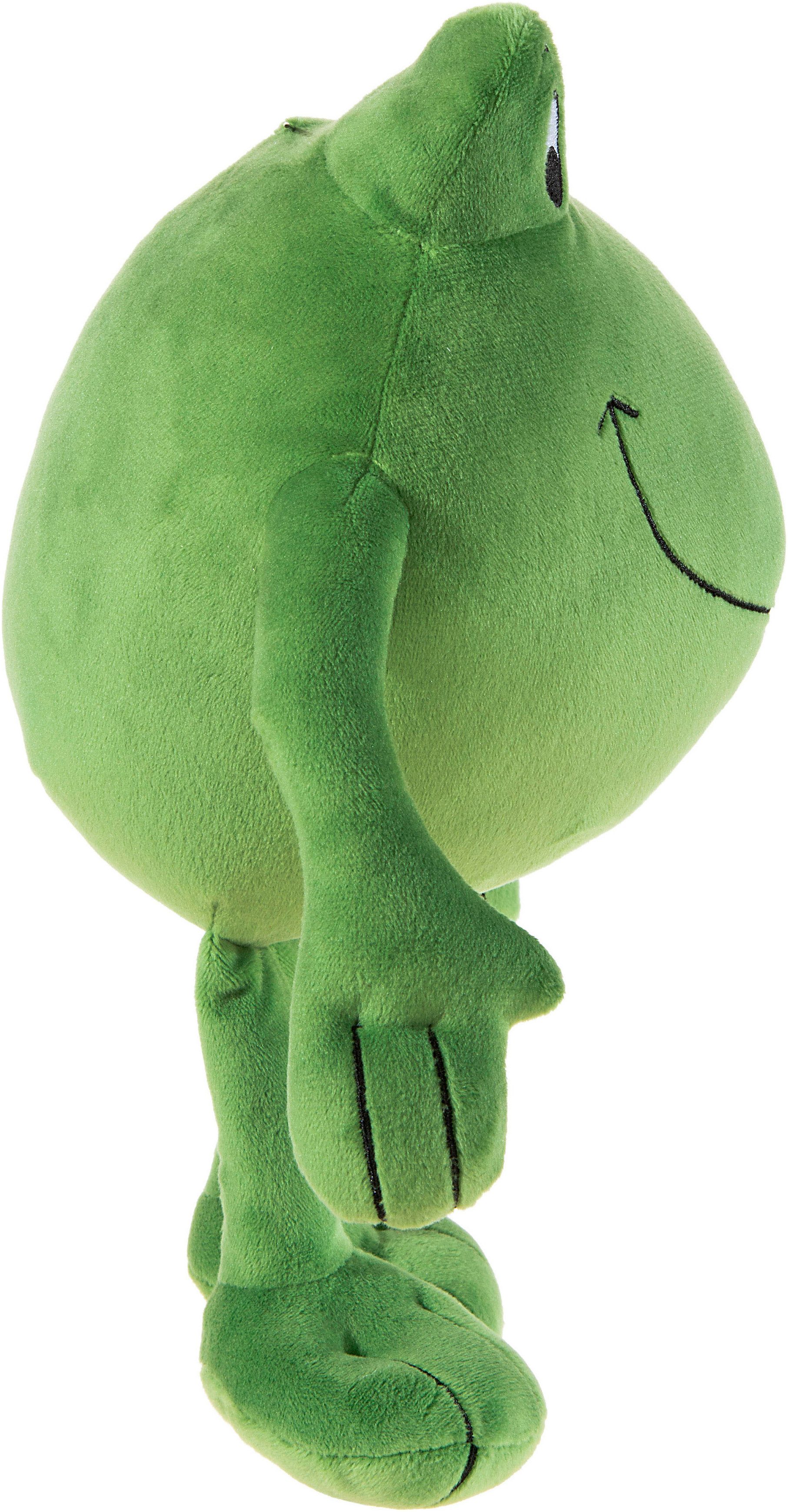 Heunec® Plüschfigur JANOSCH, Günther Kastenfrosch 30 cm, enthält recyceltes Material