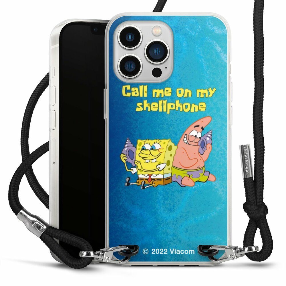 DeinDesign Handyhülle Patrick Star Spongebob Schwammkopf Serienmotiv, Apple iPhone 13 Pro Handykette Hülle mit Band Case zum Umhängen