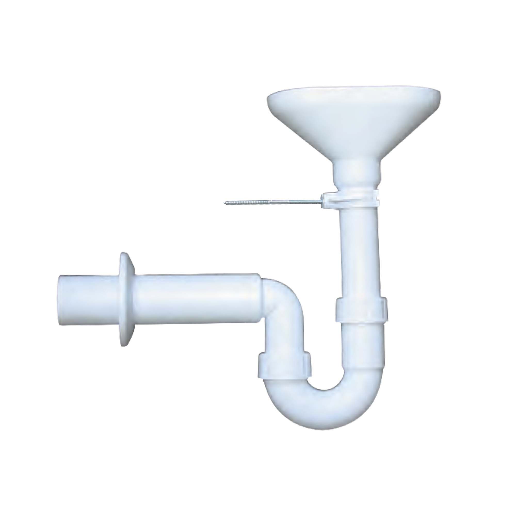 HAAS Siphon Kugelverschluss - Trichtersiphon DN 50, für Ventile/Kondensat Typ 5475