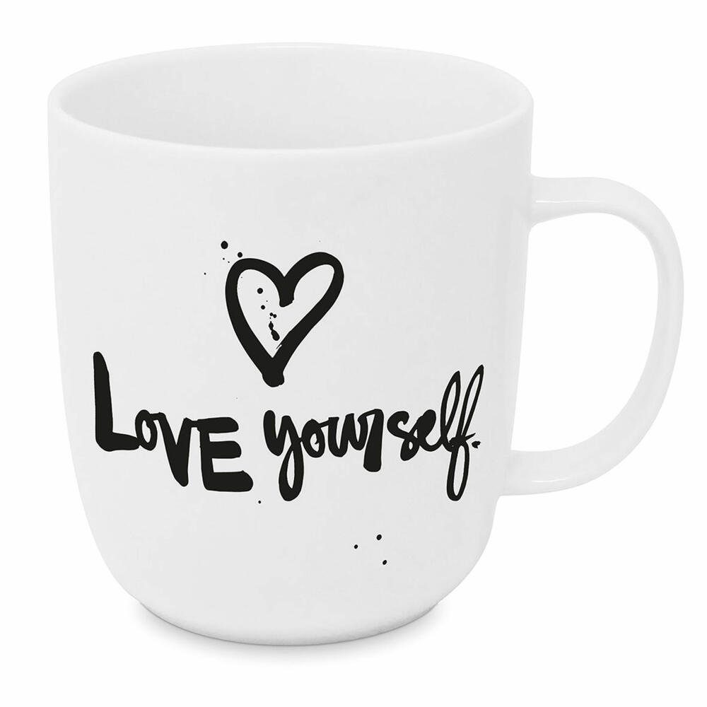 PPD Becher Love yourself mug 2.0 D@H 400 ml, Bone China