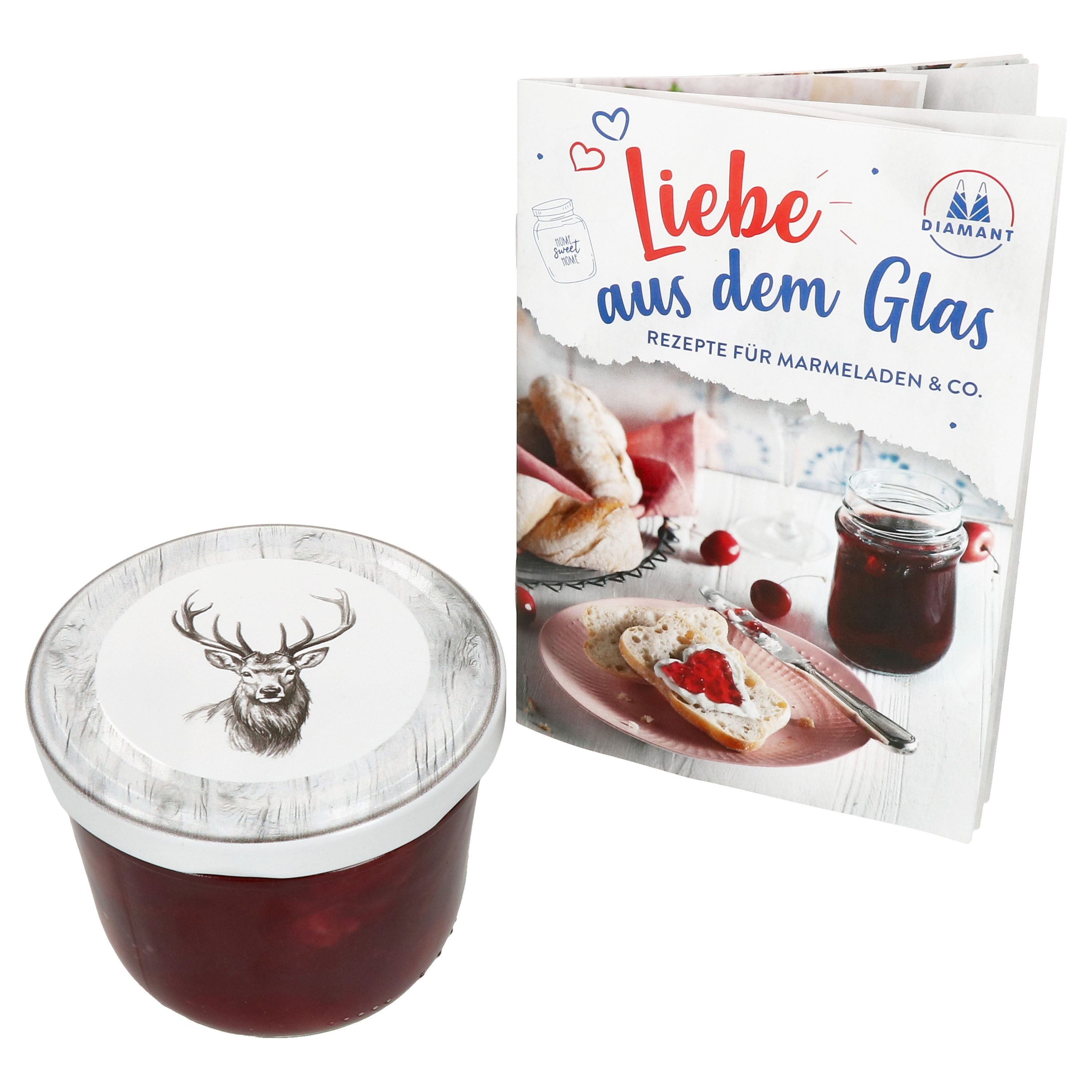 MamboCat Einmachglas 25er Set Sturzglas 230ml Einmachglas + Twist-Off-Deckel TO82 Alois, Glas – Bild 4 von 5
