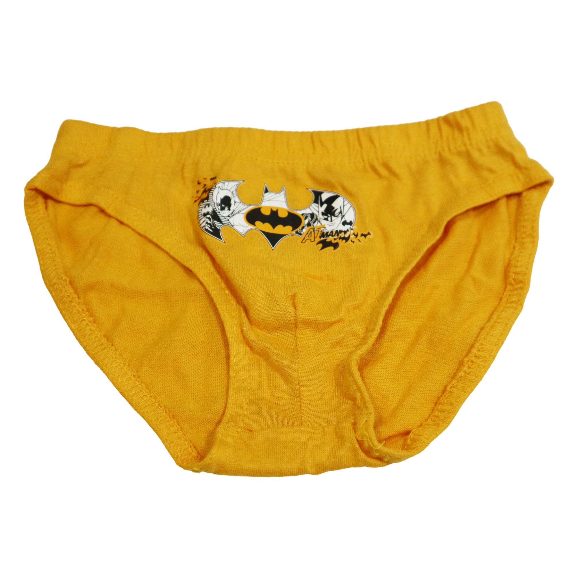DC Comics Slip DC Comics Batman 3er Pack Slips Kinder Jungen Unterwäsche (3-St) Baumwolle Gr. 104 bis 134