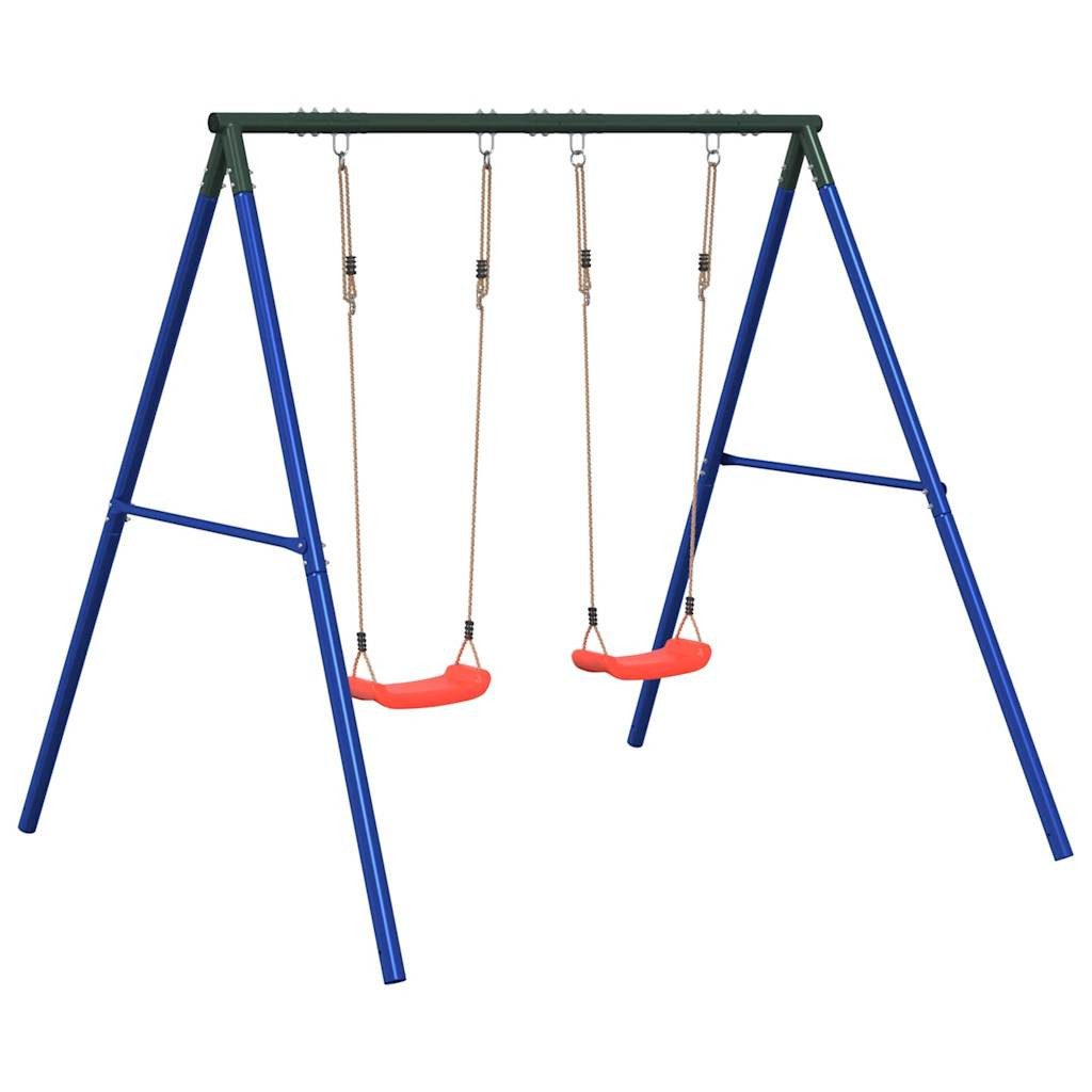 vidaXL Spielturm Schaukel-Set mit 2 Schaukelsitzen