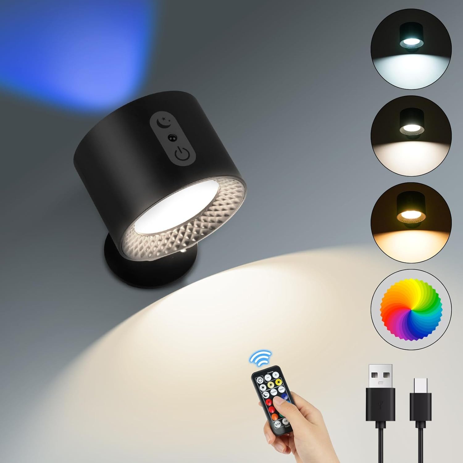 BlingBin LED Wandleuchte Wandlampe mit Fernbedienung günstig online kaufen