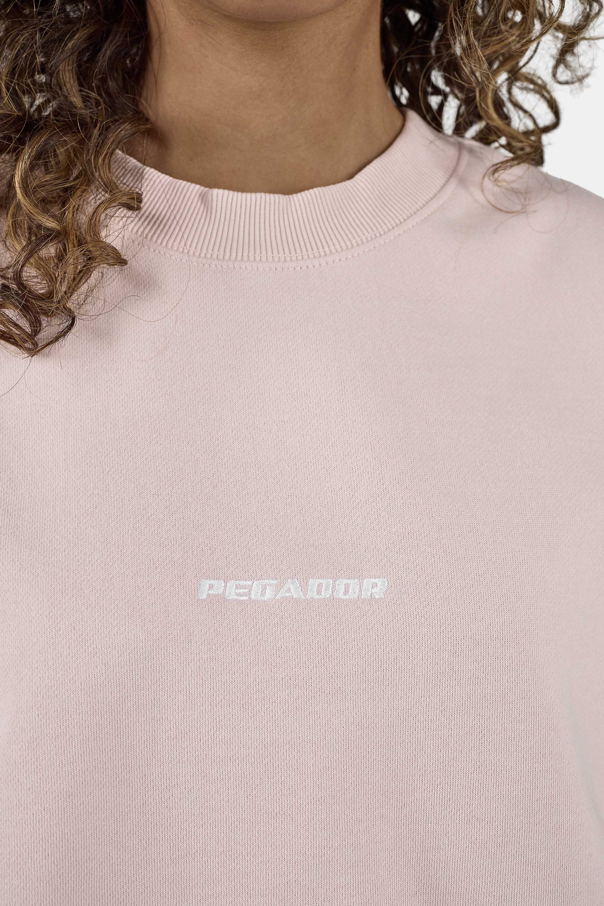 PEGADOR Sweatshirt Sela Oversized Sweater Baumwollmischung, oversize