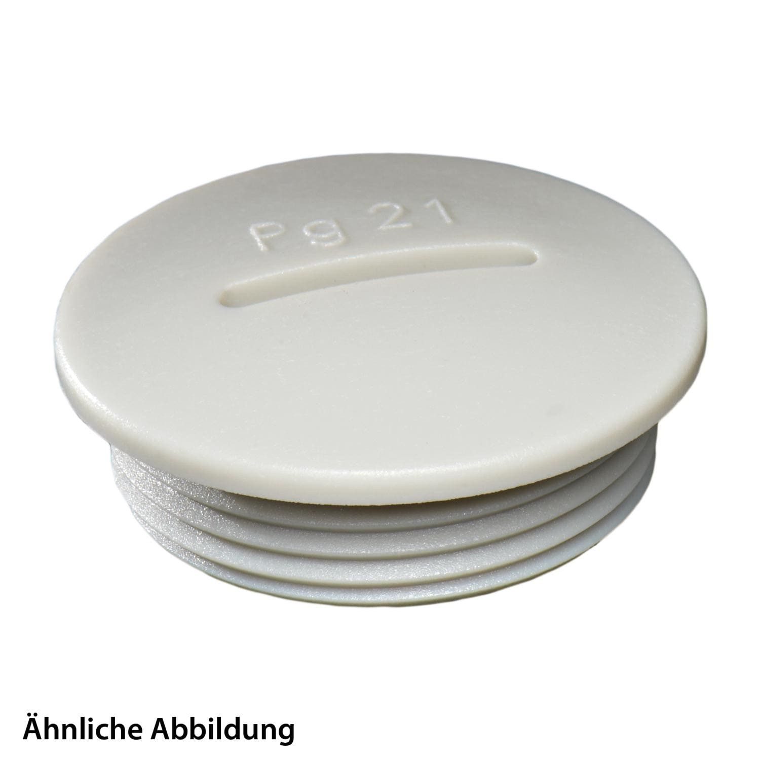 WISKA Schlauchverschraubung Titel:Verschlussschraube PG16x1,41 geschlossen mit schlitz Polystyrol