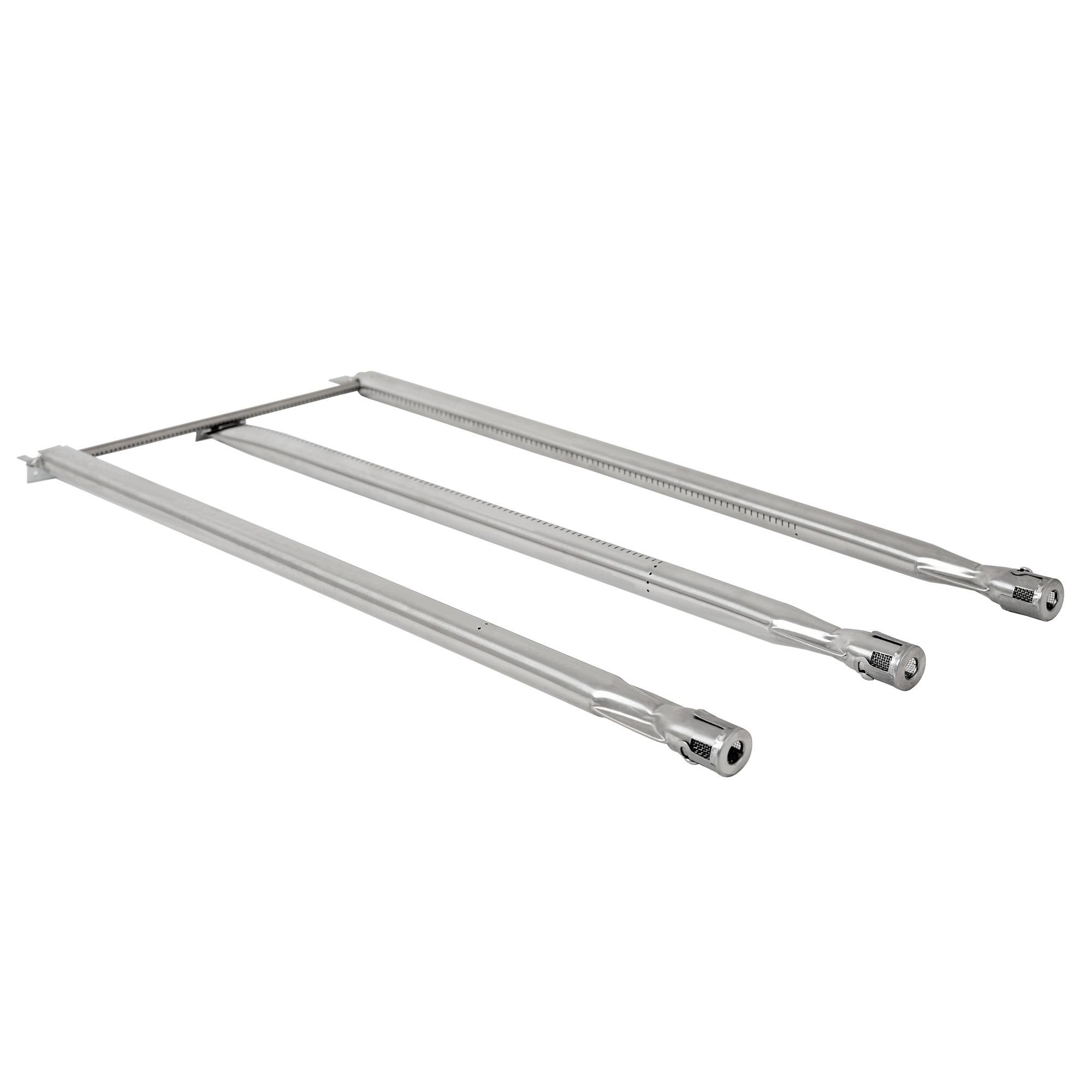BBQ-Toro Gasgrill Edelstahl Brennerrohr-Set, Ersatzbrenner für div. Weber Gasgrills