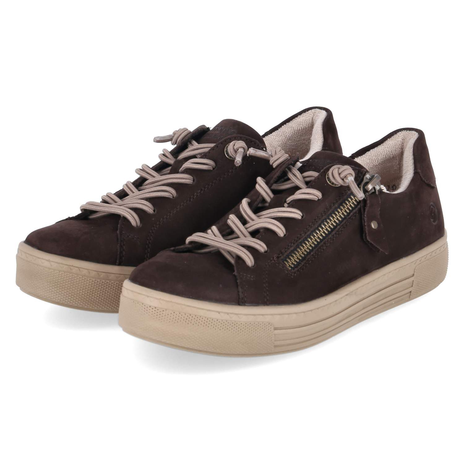 Remonte Remonte D0920-25 Damen Rauleder brown Schnürschuh