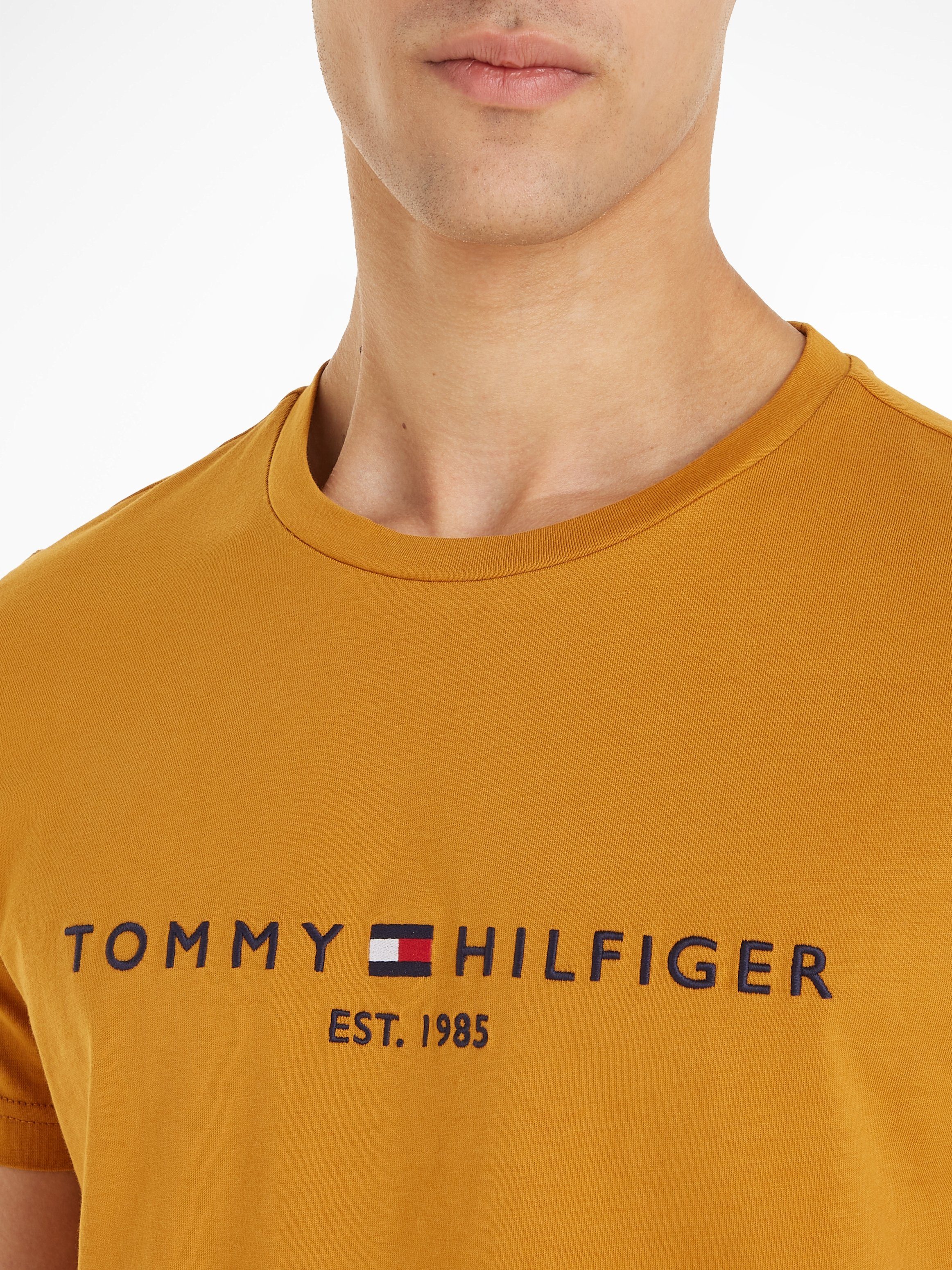 Tommy Hilfiger T-Shirt TOMMY Gold TEE Crest LOGO