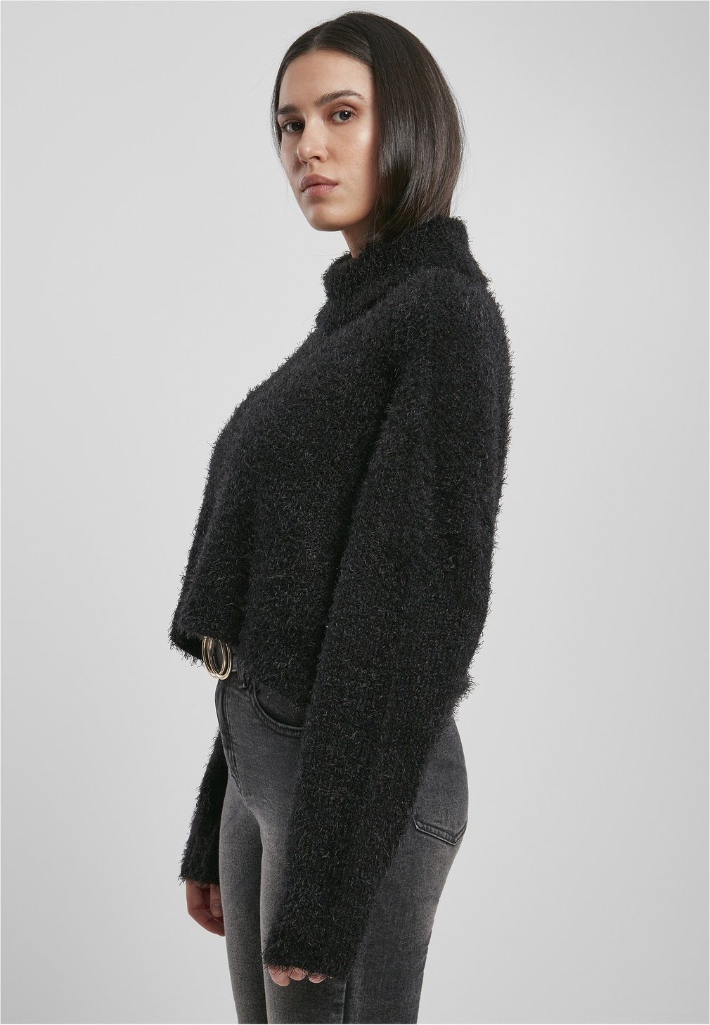 URBAN CLASSICS Rundhalspullover