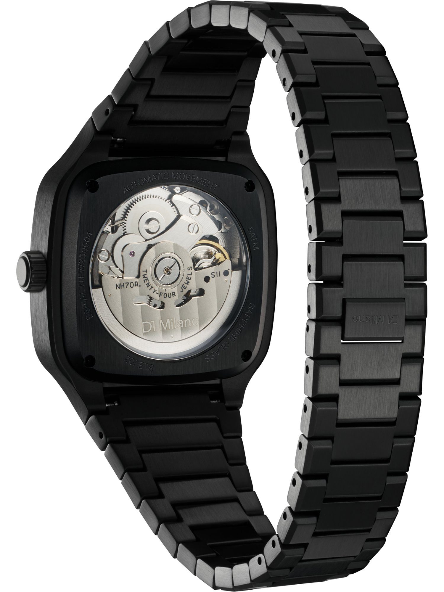 D1 Milano Quarzuhr D1 Milano Herren-Uhren Analog Automatik, Klassikuhr
