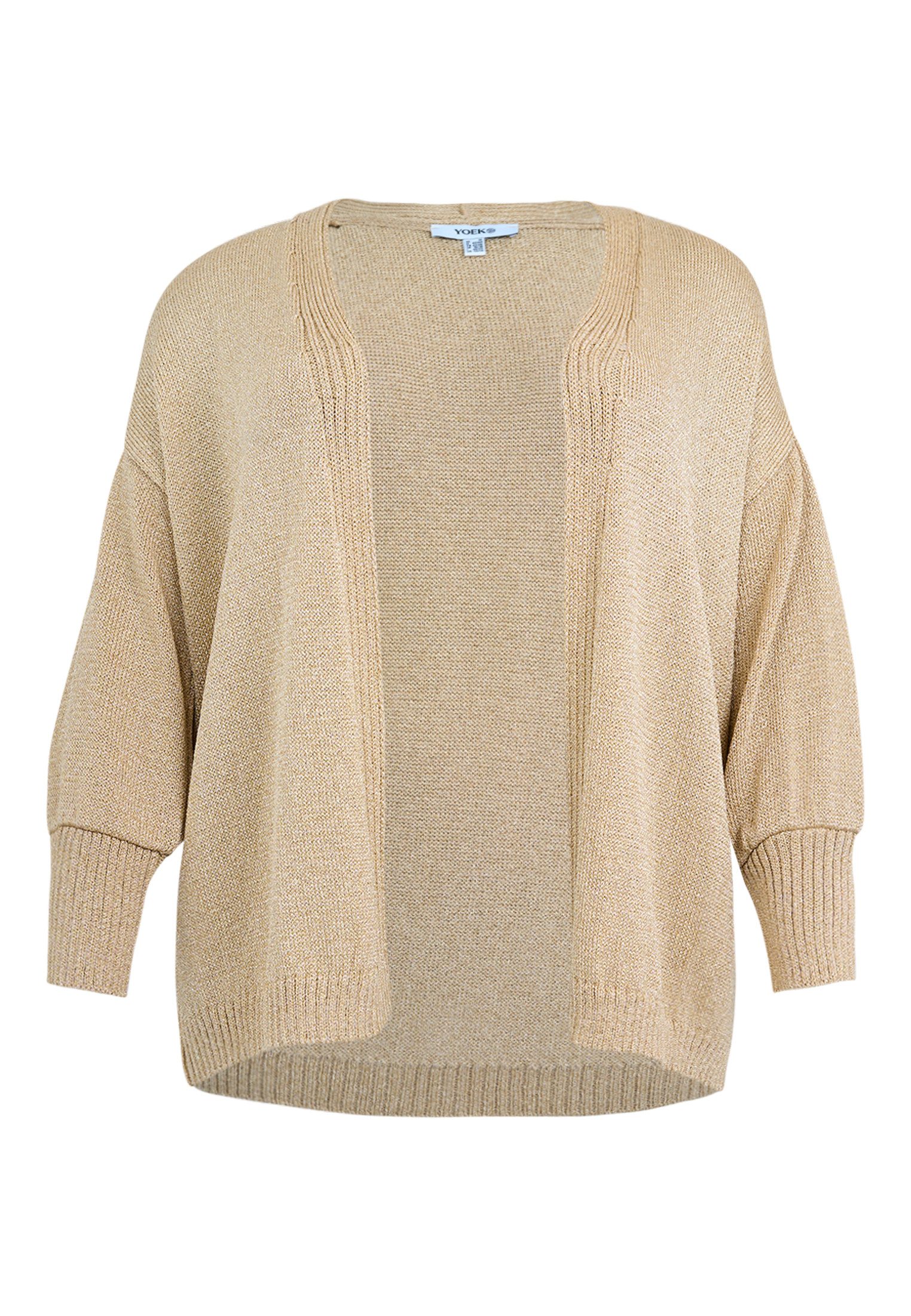 Cardigan Damen Strickjacke mit Druck