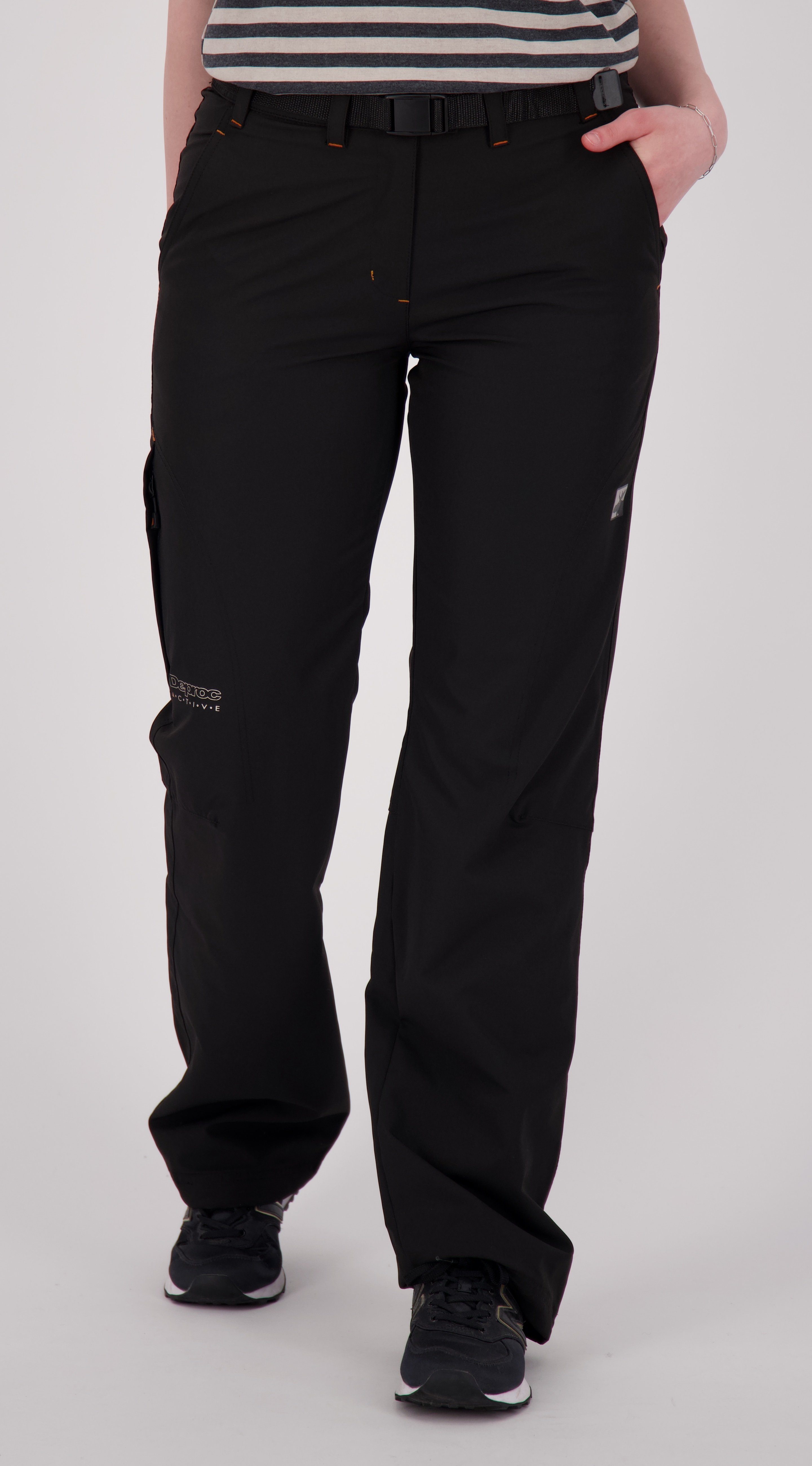 DEPROC Active Thermohose BRANDON WOMEN CS auch in Großen Größen erhältlich, mit elastischem Bund