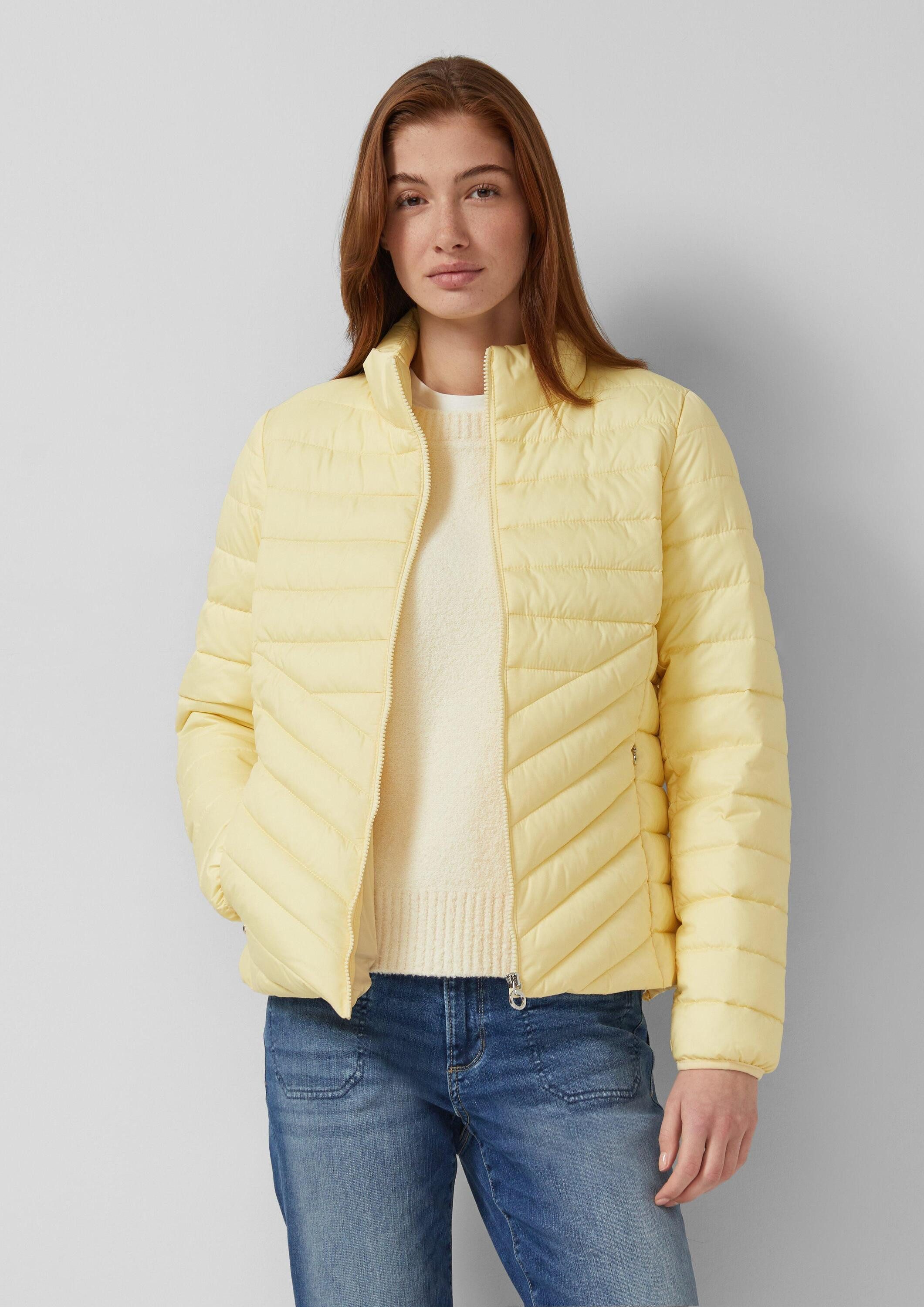 s.Oliver Funktionsjacke Outdoor-Jacke Leichte Steppjacke mit Packfunktion