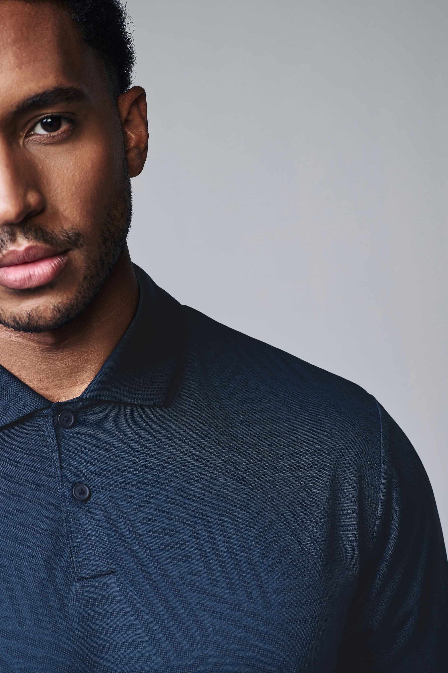Next Poloshirt Active Golf Polohemd aus Jacquard (1-tlg)