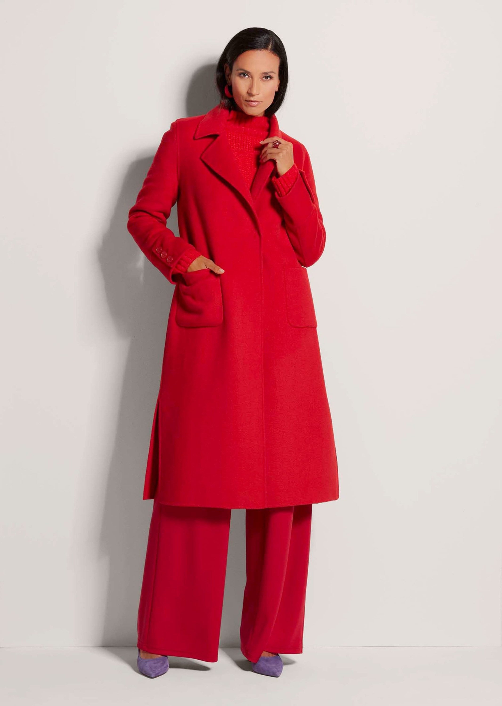 MADELEINE Kurzmantel Doubleface-Mantel mit Kaschmir Weicher Wollmix-Mantel günstig online kaufen