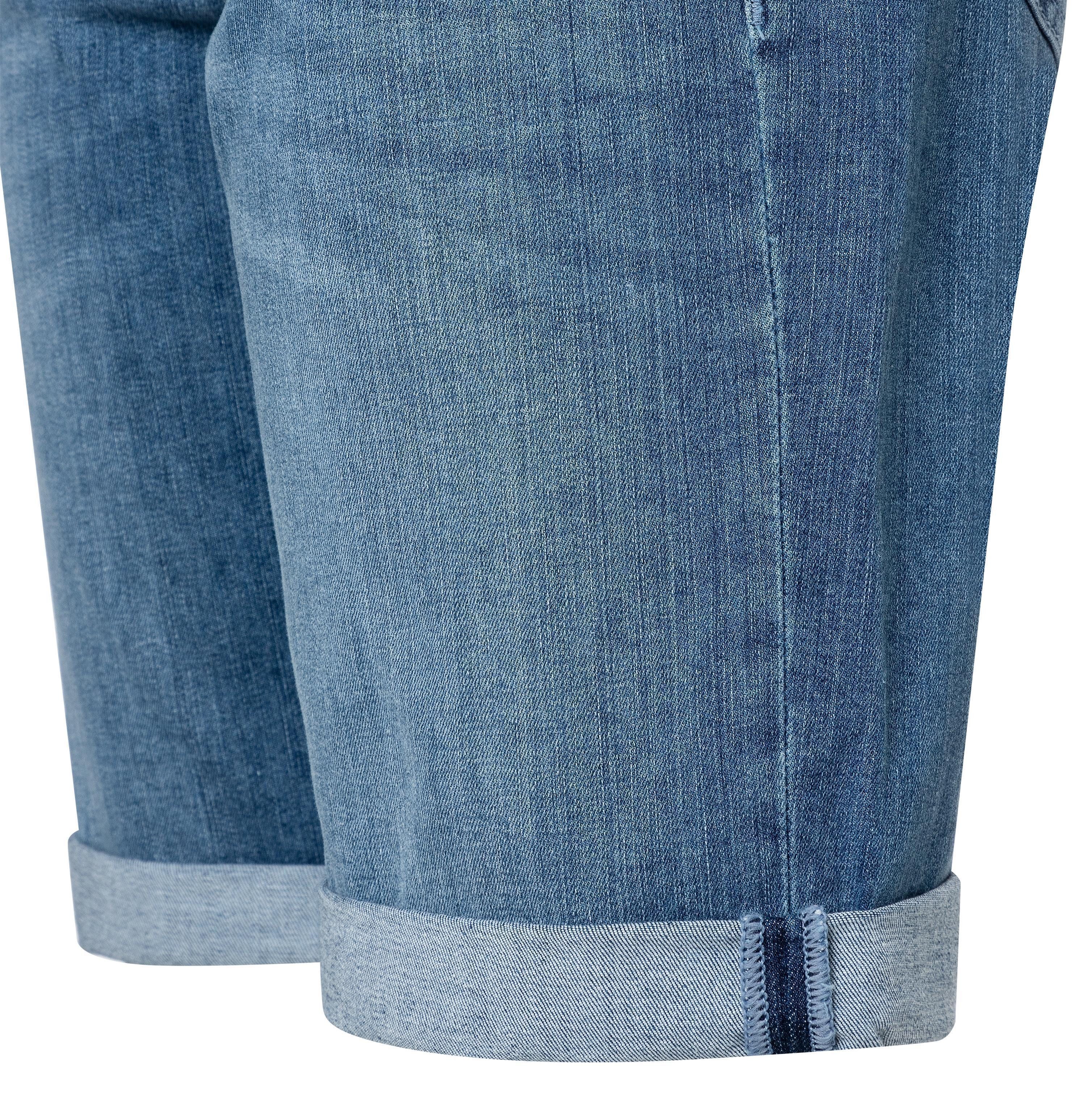 MAC Stretch-Jeans MAC SHORTY commercial summer blue wash 2387-90-0393L D531