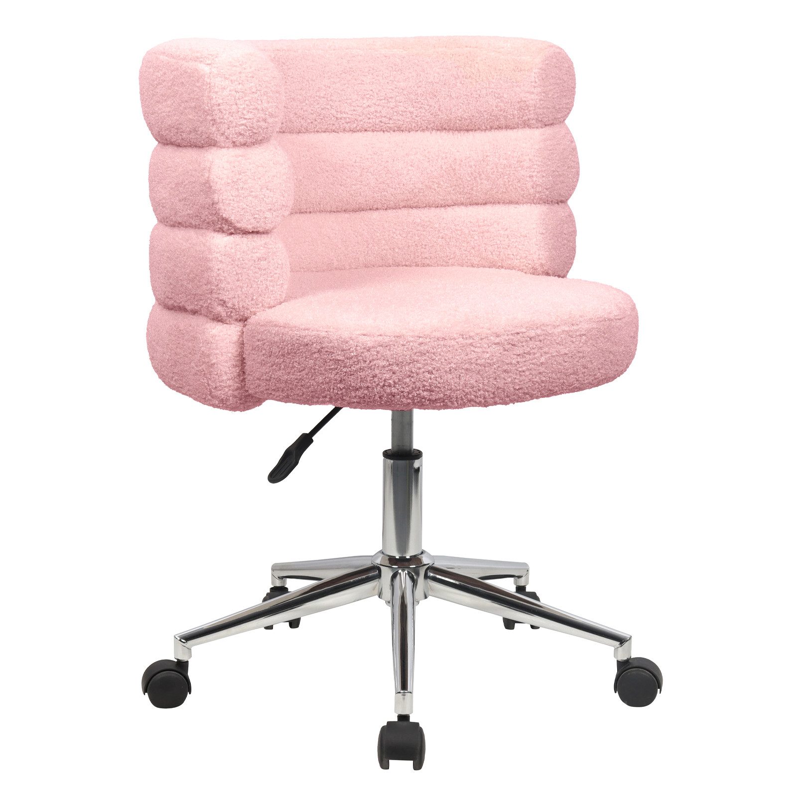 SVITA Schreibtischstuhl CLOUD, Bezug aus Teddyboucle, Drehstuhl, Mit Rollen günstig online kaufen