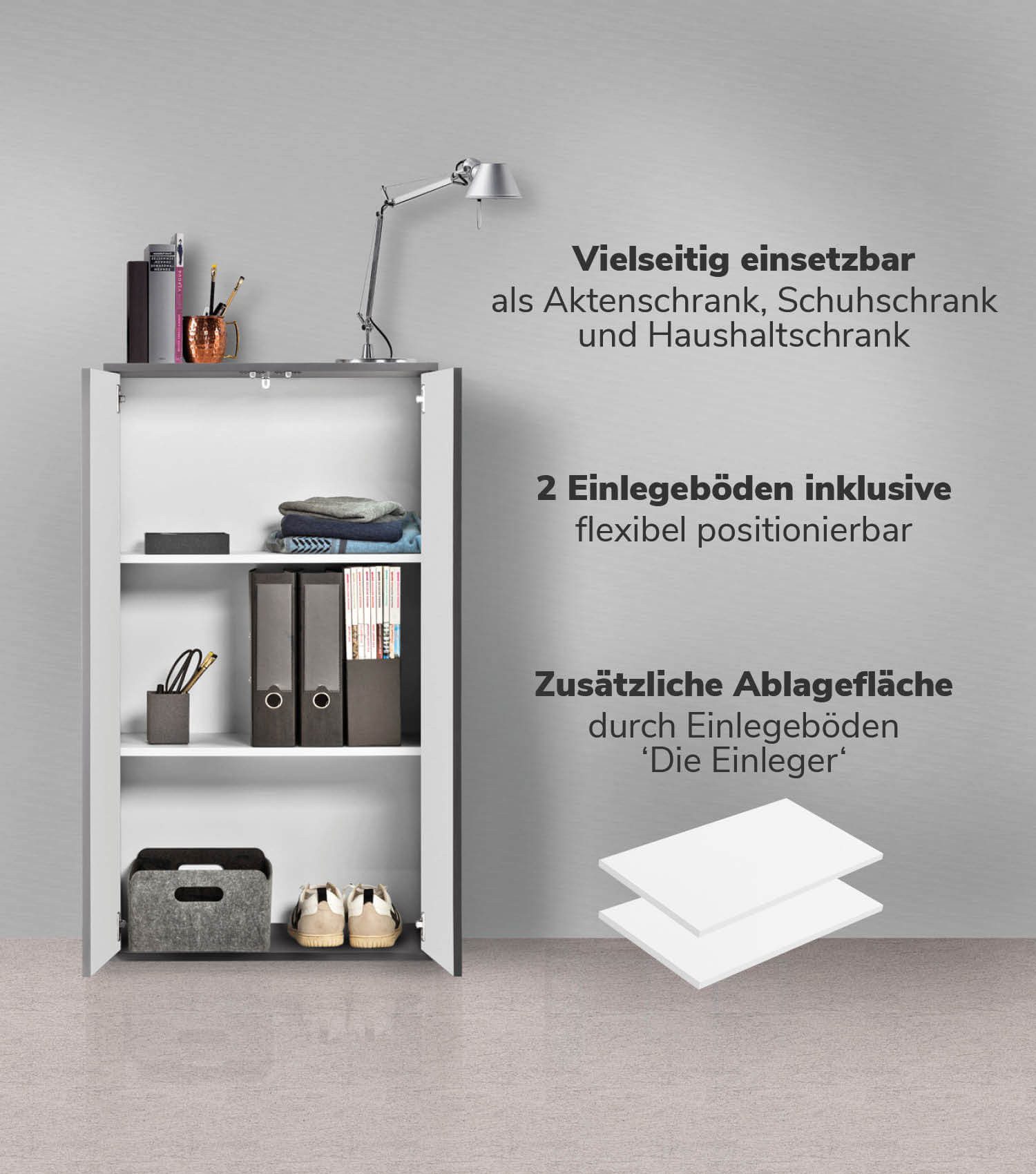 mokebo Mehrzweckschrank Der Schlanke (60x110 cm, günstig online kaufen