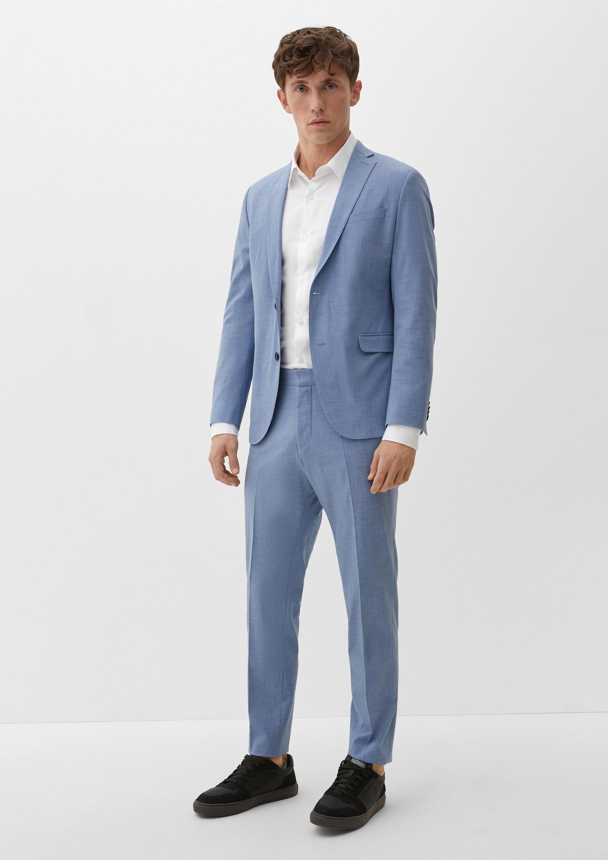 s.Oliver Sakko Indoor-Sakko S.OULTIMATE Slim: Sakko aus Wollmix