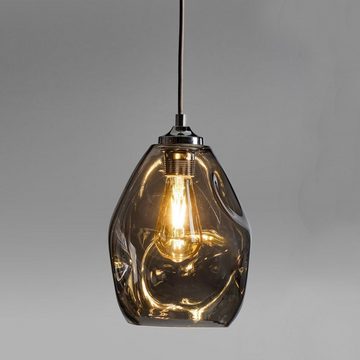 Lupia Licht Pendelleuchte Drop, ohne Leuchtmittel, getönte Glasschirme, E27-Fassung, Vintage-Look, Eyecatcher