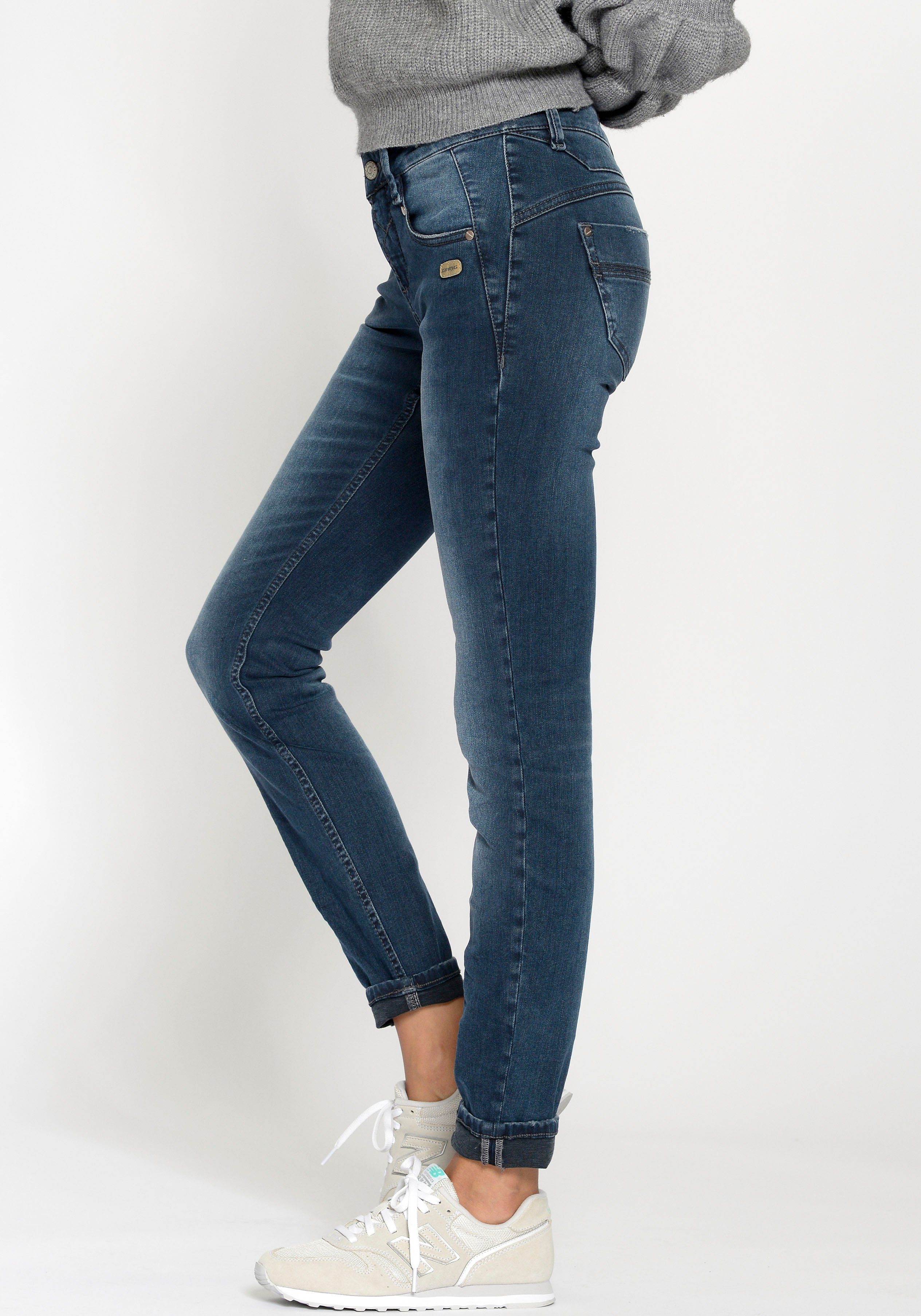 striking smooth 94 Skinny-fit-Jeans Nele GANG