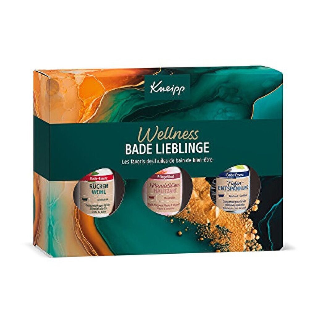 Kneipp Hautpflege-Set Geschenkset mit Badeölen 3 x 20 ml