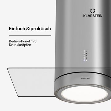 Klarstein Deckenhaube Serie CGCH3-BerettaPr-38SS Beretta Premium, Dunstabzugshaube Abluft Umluft LED Touch