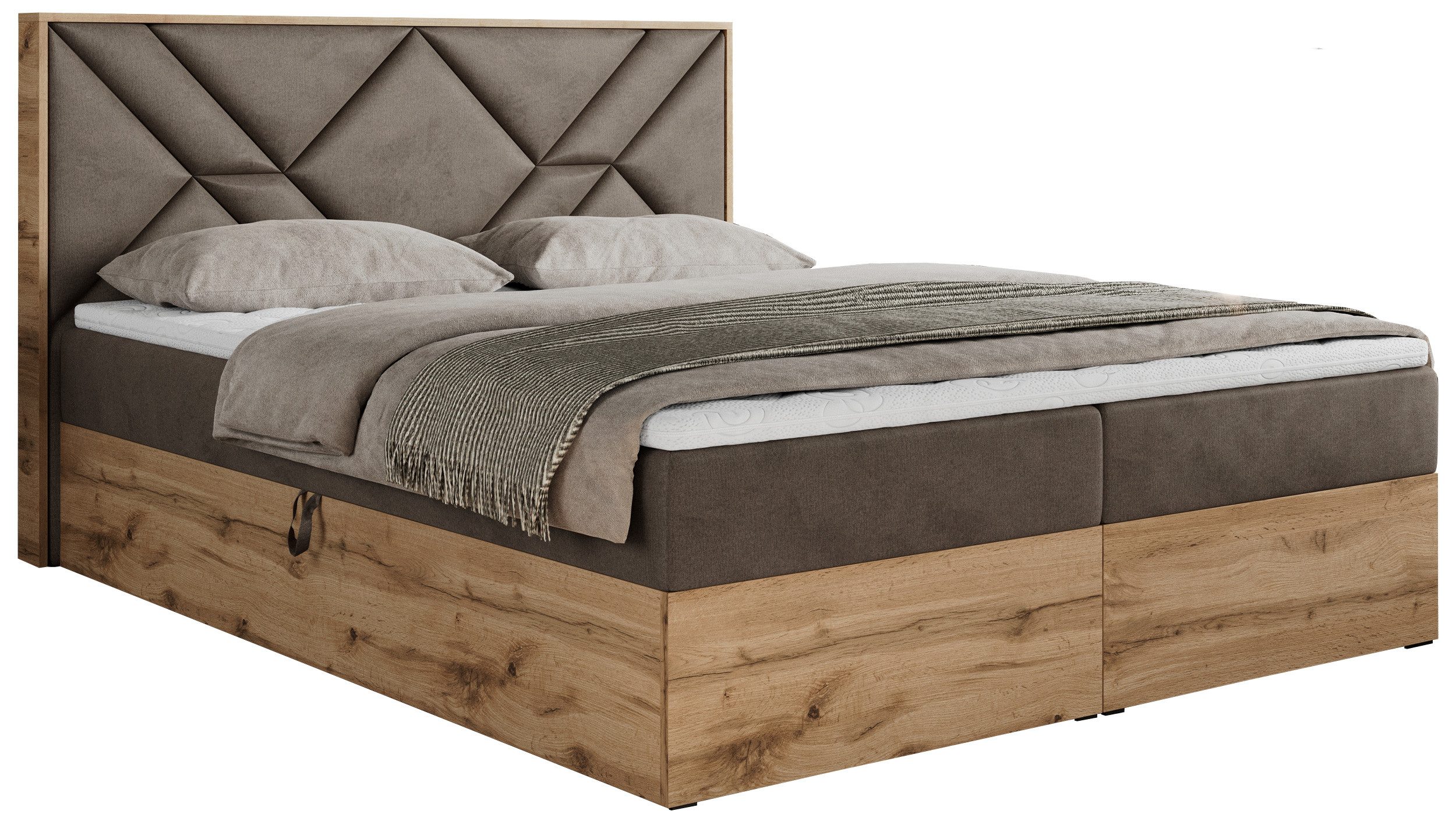 MKS MÖBEL Boxspringbett GUNAR (Set, Packung, günstig online kaufen