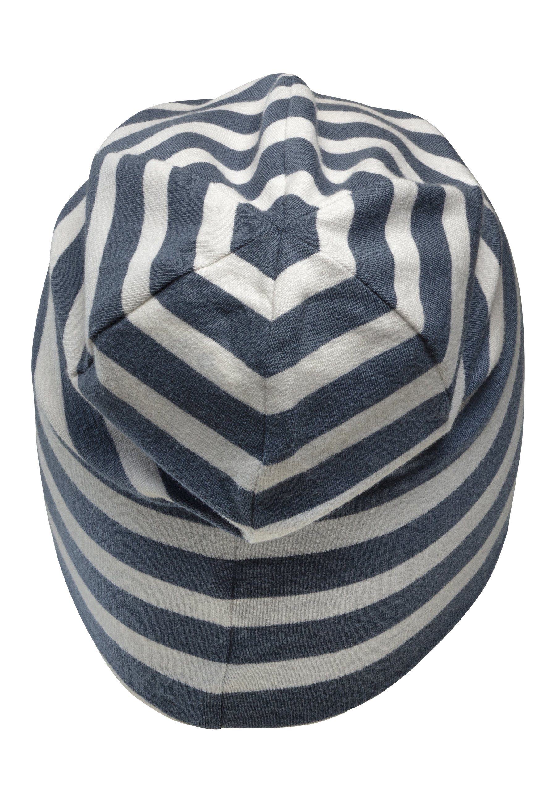 Sterntaler® Beanie OCS Beanie (1-St) Kindermütze aus Singlejersey mit breitem Ringel