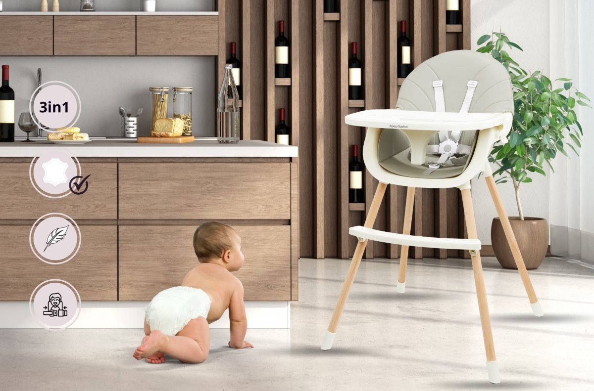 Moby-System Kinderstuhl Verstellbarer Kinderstuhl, Babystuhl und günstig online kaufen
