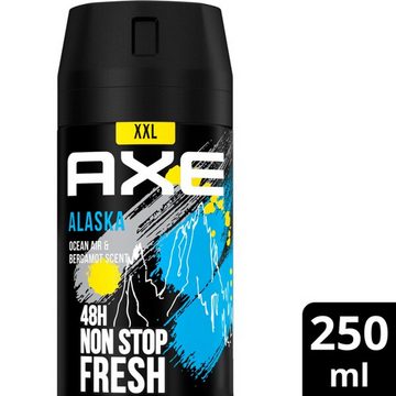 axe Deo-Set Deospray Alaska 6x 250ml Männerdeo Bodyspray, ohne Aluminiumsalze