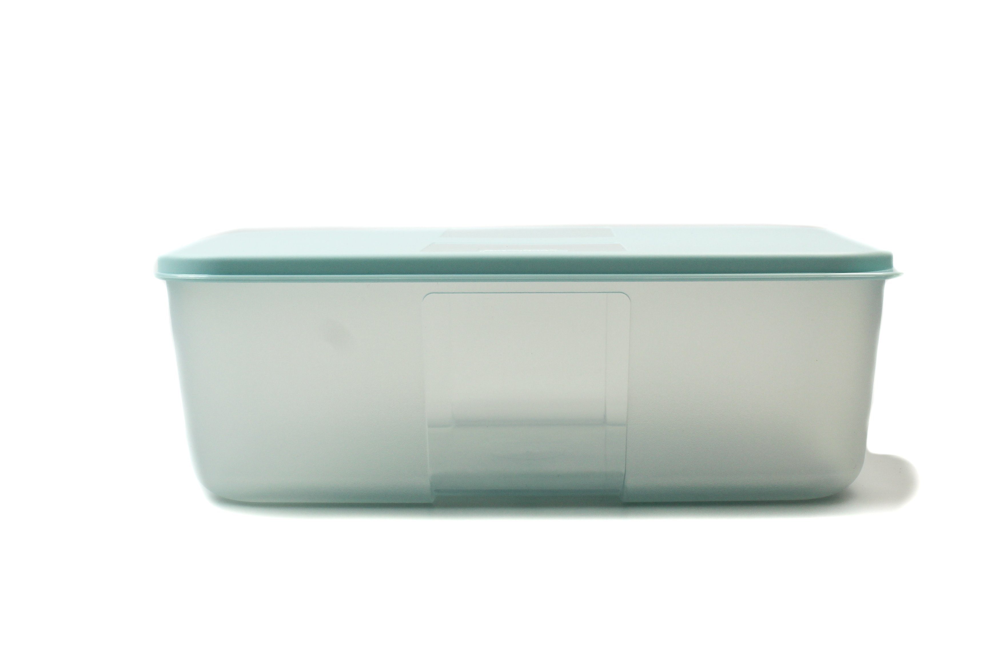 Tupperware Frischhaltedose Kühlschrank System 1,5 L hellblau + SPÜLTUCH
