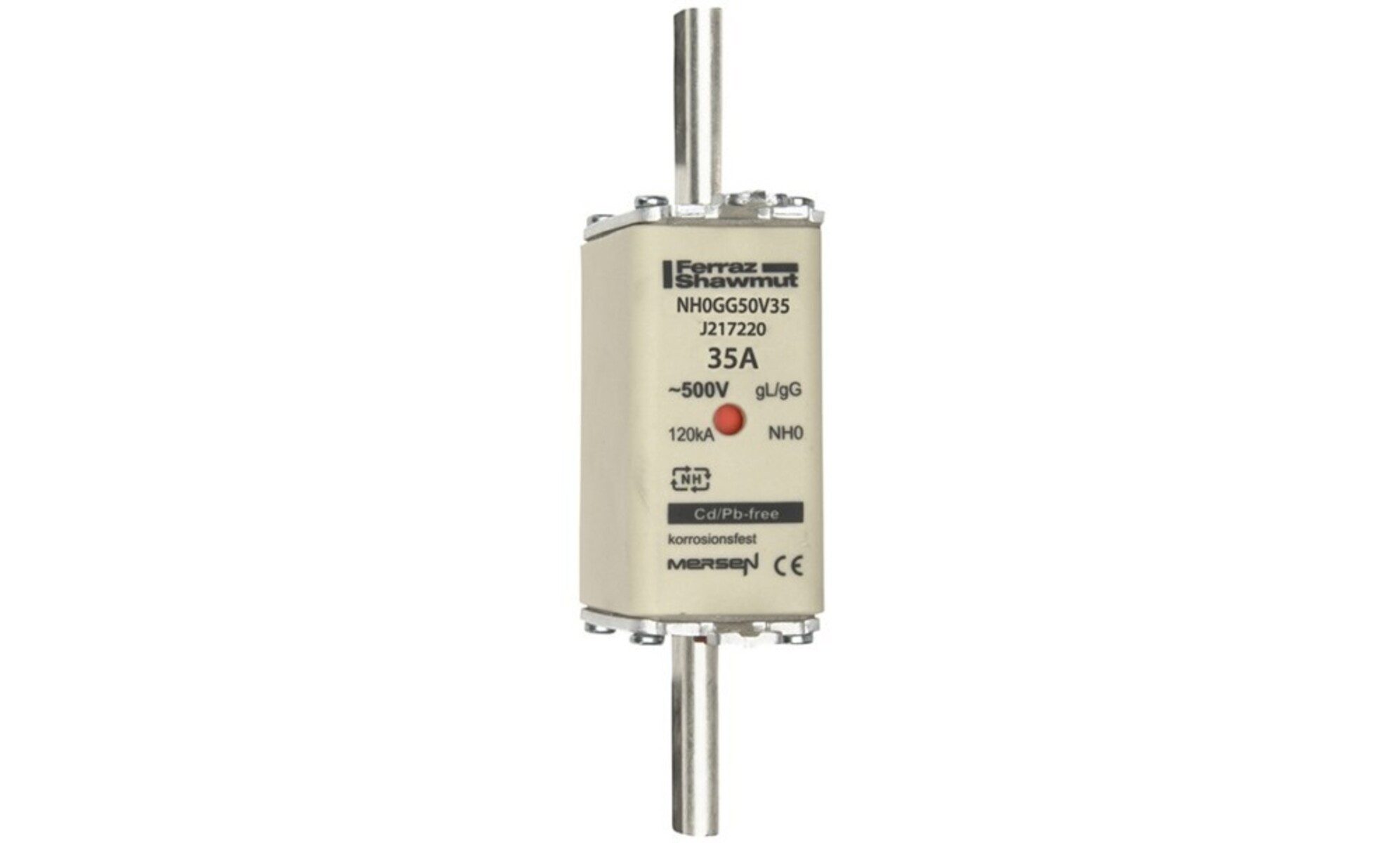 MERSEN Stromstoßschalter Mersen NH-Sicherungseinsatz SF NH0GG50V35