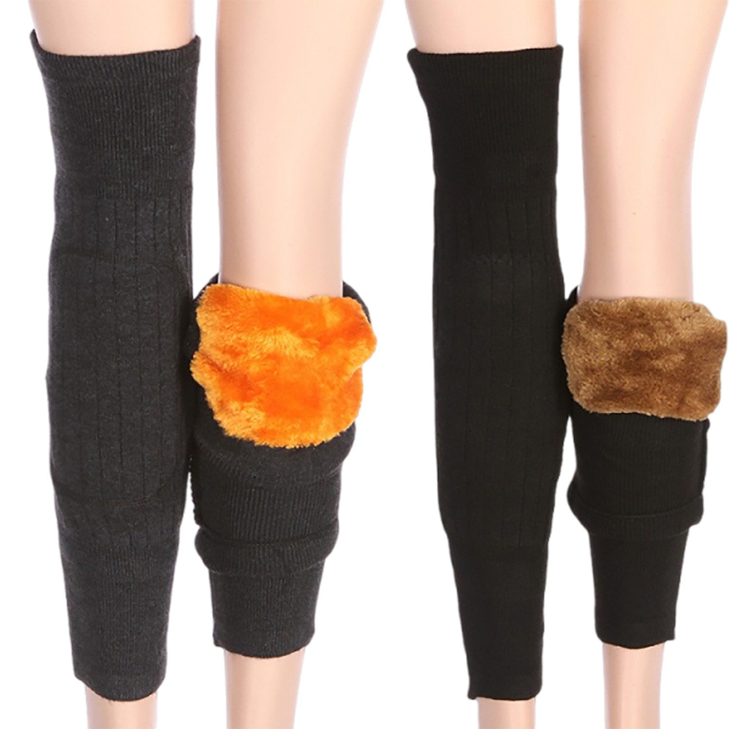 Refttenw Beinstulpen Winter Kaschmir Beinwärmer,Beinstulpen Damen,Warm,Stul günstig online kaufen