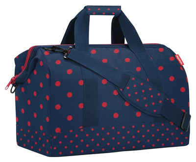 REISENTHEL® Reisetasche ALLROUNDER L, 30 Liter, Blau, Rot, Polyester, Wasserabweisend