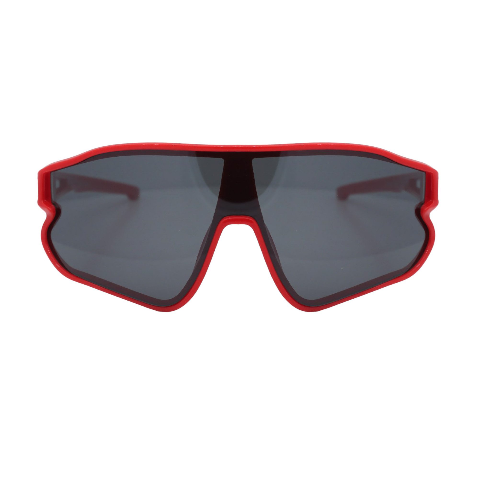 Vaccari-design Sonnenbrille Kinder Sportbrille UV400 Schwarz Getönt 7 bis 13 Jahre (Markenbrille in Rot oder Orange) Radbrille für Jungen und Mädchen mit Brillenbeutel