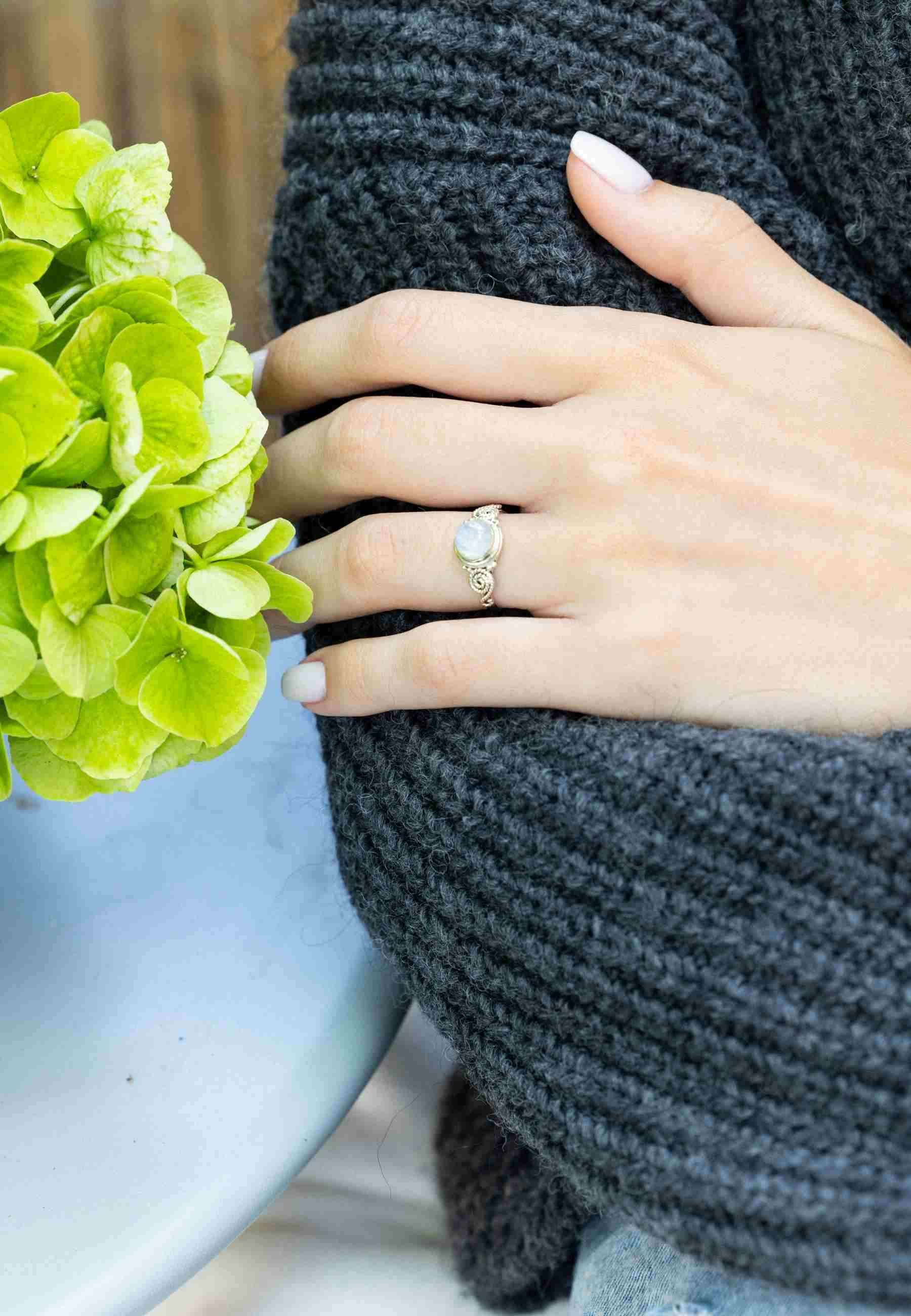 mantraroma Silberring WATU aus 925 Silber günstig online kaufen