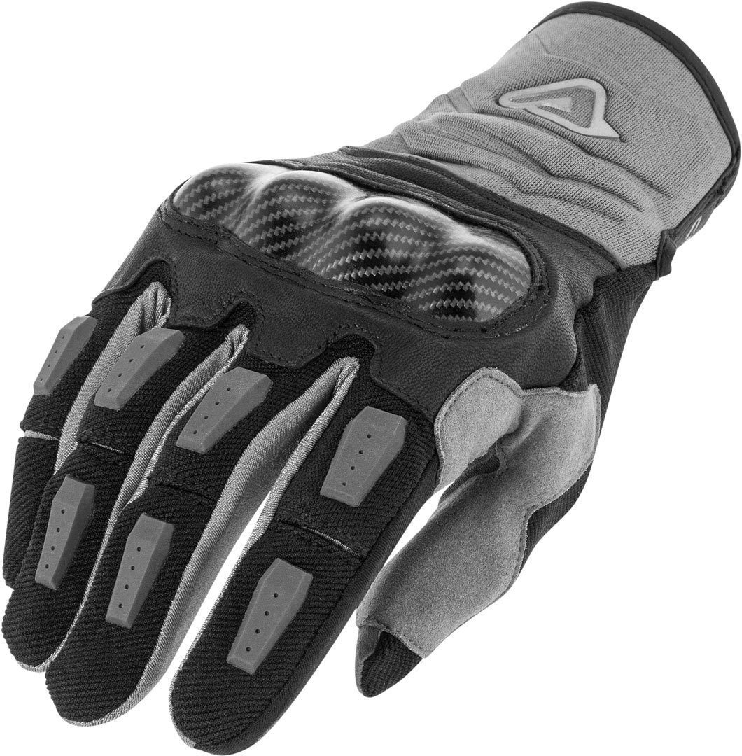 Acerbis Motorradhandschuhe Carbon G 3.0 Motorrad Handschuhe Black/Gray