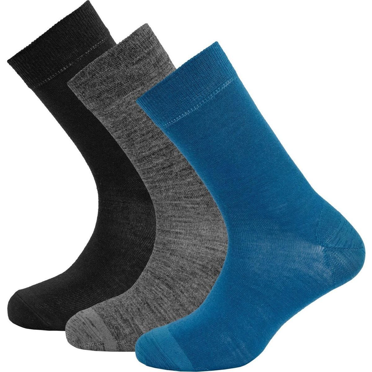 Devold Wandersocken Daily Merino Light Sock 3PK Hochwertige Merino-Socken für trockene, geruchsfreie Füße bei