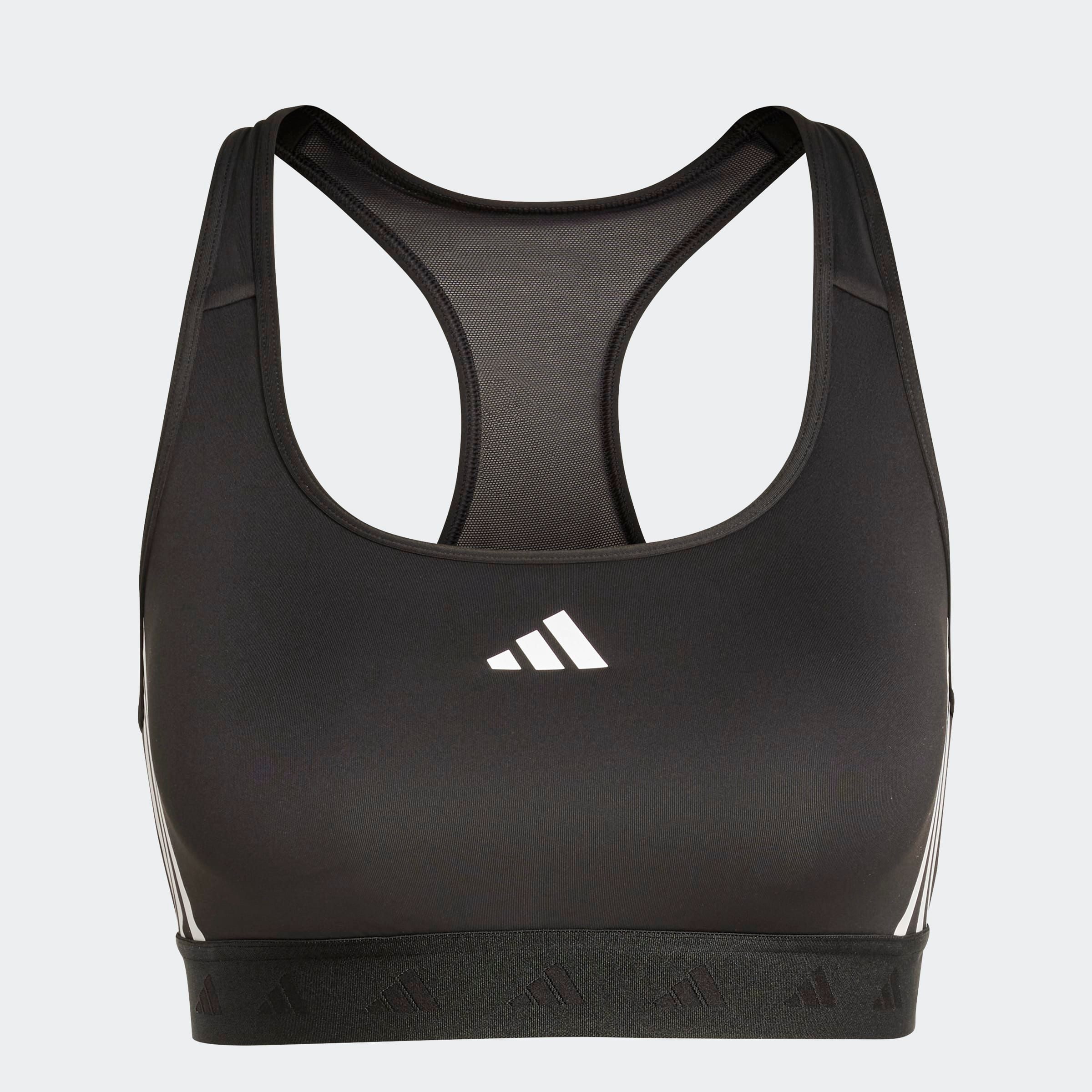 adidas Performance Sport-BH POWERREACT TRAINING MEDIUM-SUPPORT HYPERGLAM
