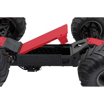 Arrma RC-Monstertruck Arrma Gorgon 4x2 Mega 550 Monstertruck Rot RTR 1:10 mit Akku, Lader