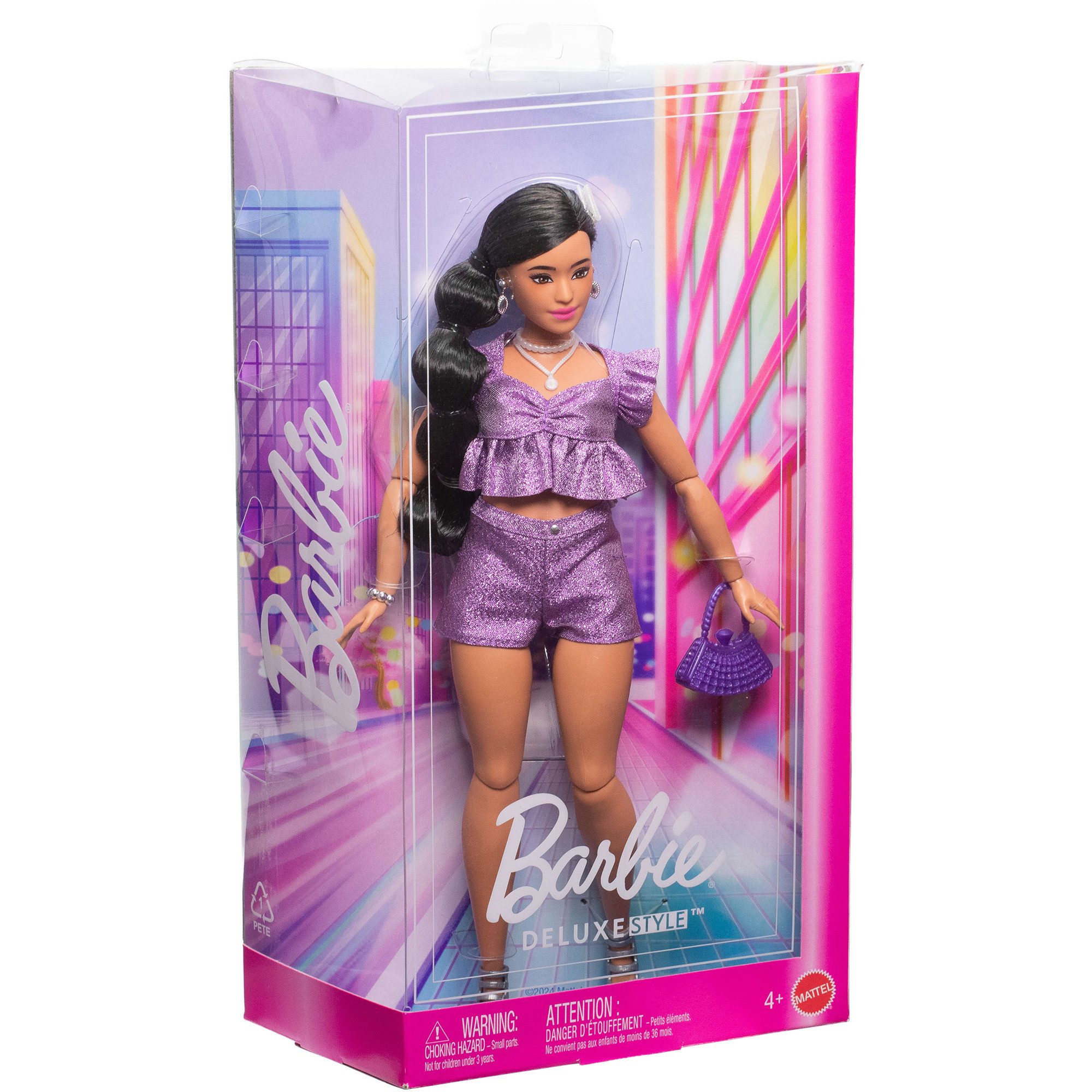 Barbie Babypuppe Barbie Barbie Deluxe Style im violetten Metallic günstig online kaufen
