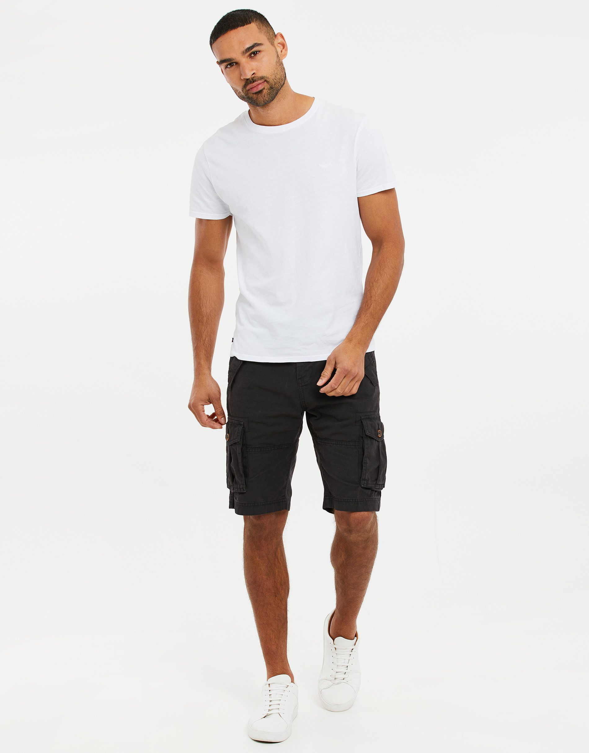 Threadbare Shorts THBLugo (1-tlg) mit praktischen Beintaschen