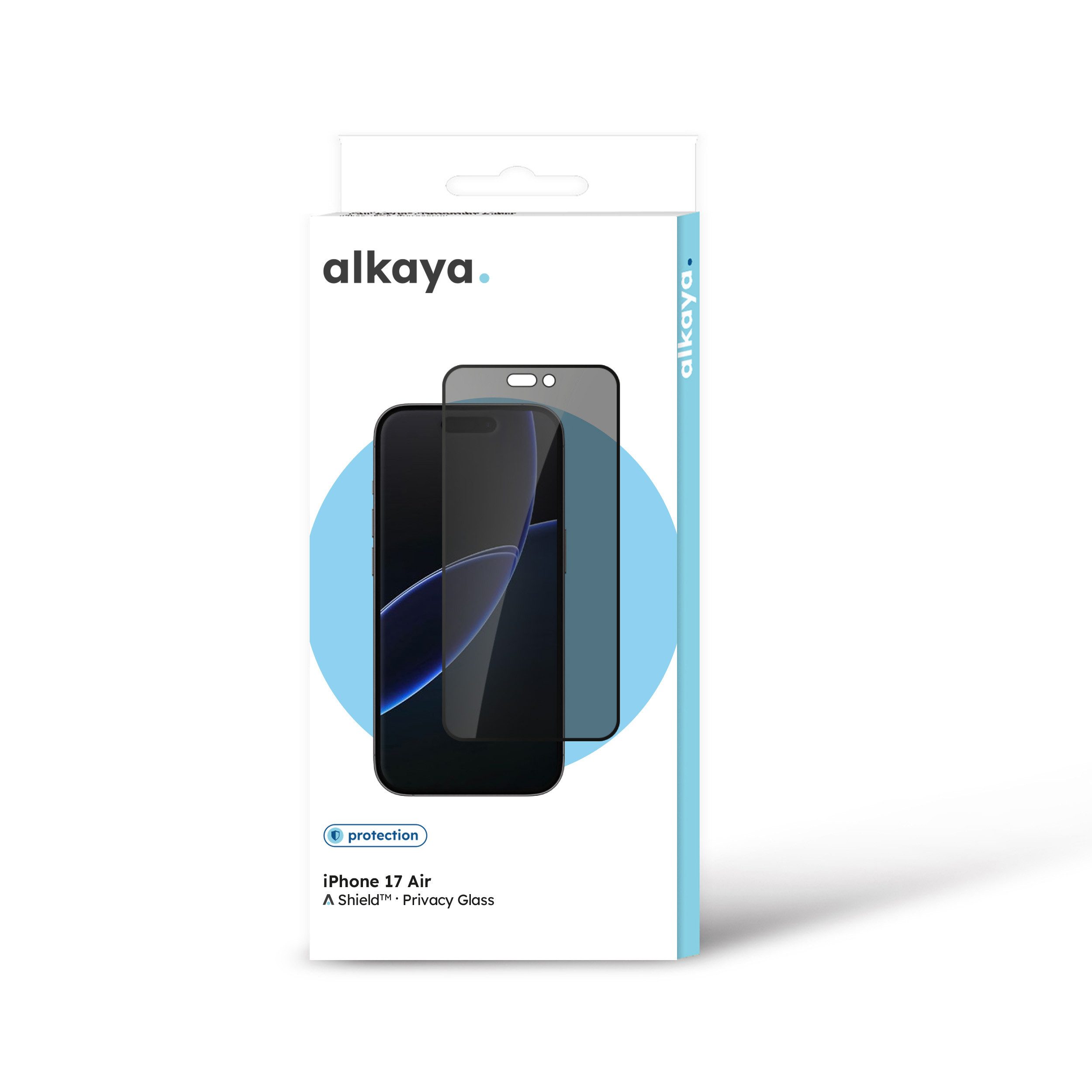alkaya. Displayschutzglas Blickschutz Panzerglas Schutzfolie Displayschutzfolie Schutzglas für iPhone 17 iPhone 17/17Pro iPhone 17 Air, Sichtschutz, Privacy, Fo – Bild 2 von 2