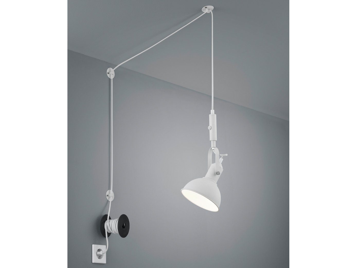 meineWunschleuchte LED Pendelleuchte, im Industrie-Design ...